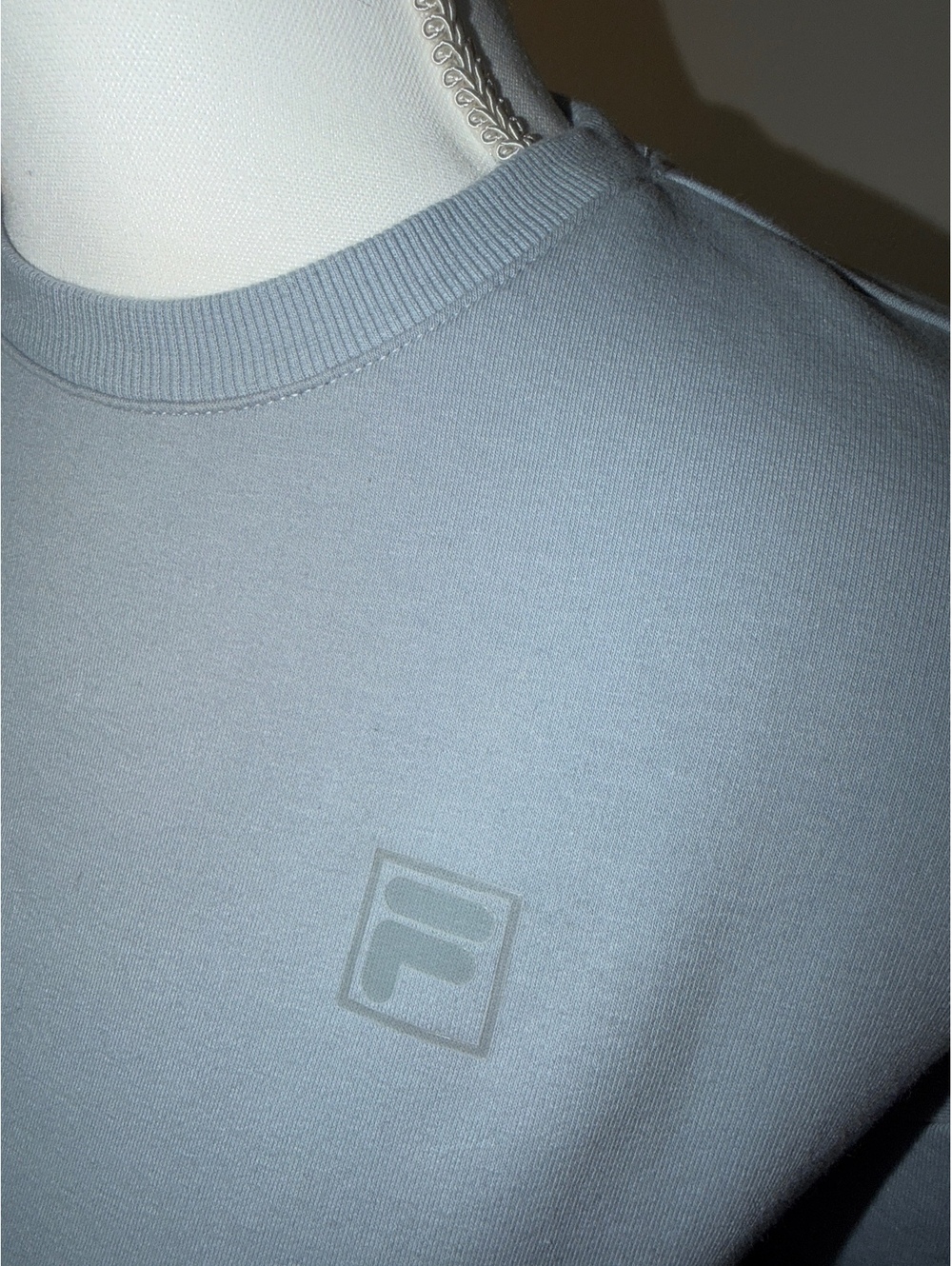 Vintage 90s Fila Women’s S Crewneck Sweatshirt with Pockets | Tonal Logo Y2K - Picture 4 of 4